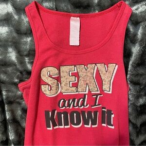 Victoria's Secret Red Tank Top